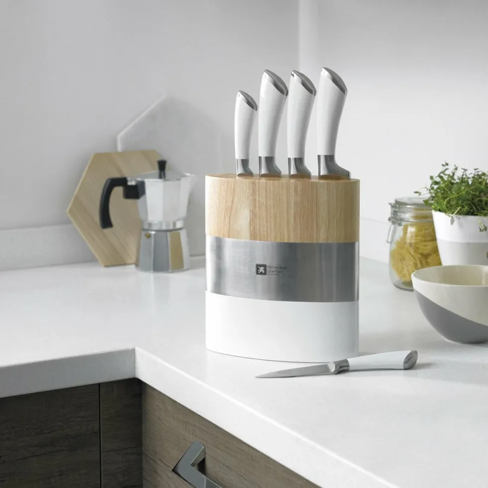 Richardson Sheffield Messenblok Fusion 6-Delig - Zilver