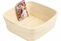 Rijsmand vierkant 25 cm x 25 cm Laib & Seele