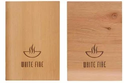 Rookplank Ceder set van 2 Whitefire