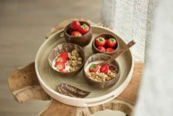 Schaal 35 - 50 cl Coconut Cosy & Trendy - Set van 4 stuks