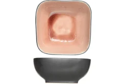 Schaal 14 cm vierkant Laguna Azzuro Old Rose