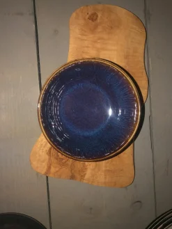Schaaltje 14 cm donker blauw Marrakesh