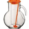 Schenkkan 2 liter Bormioli Rocco oranje