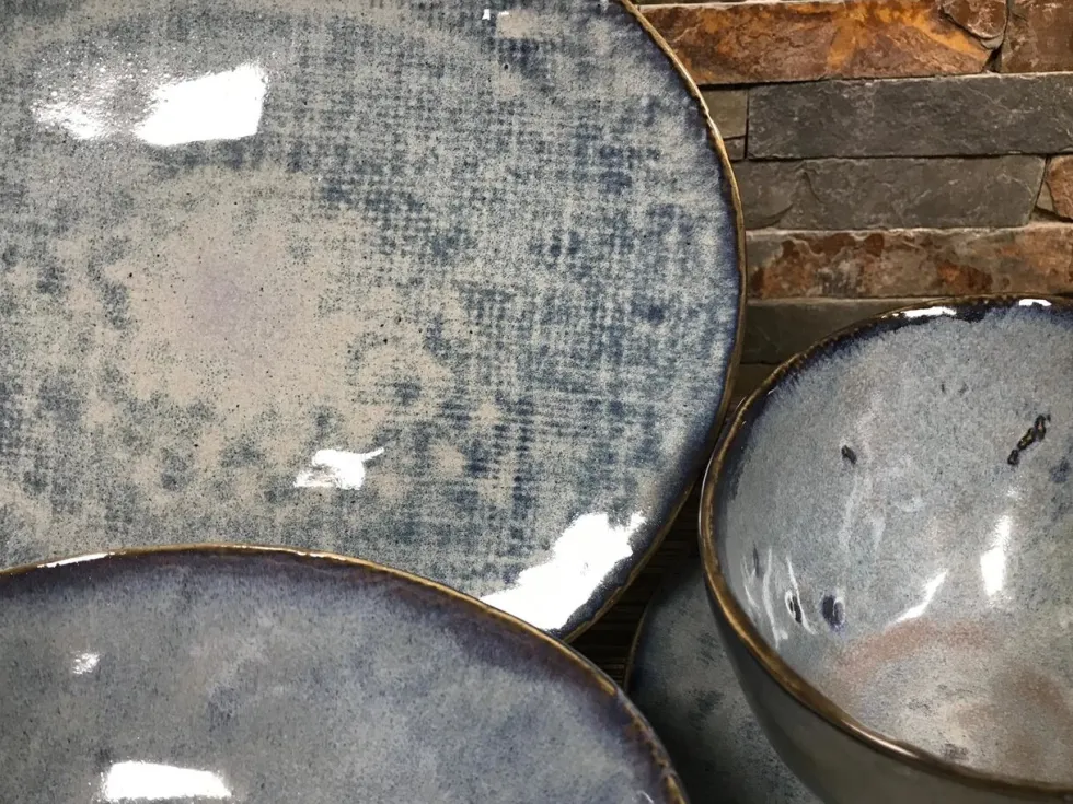 Serviesset 16-delig Aicha Blue