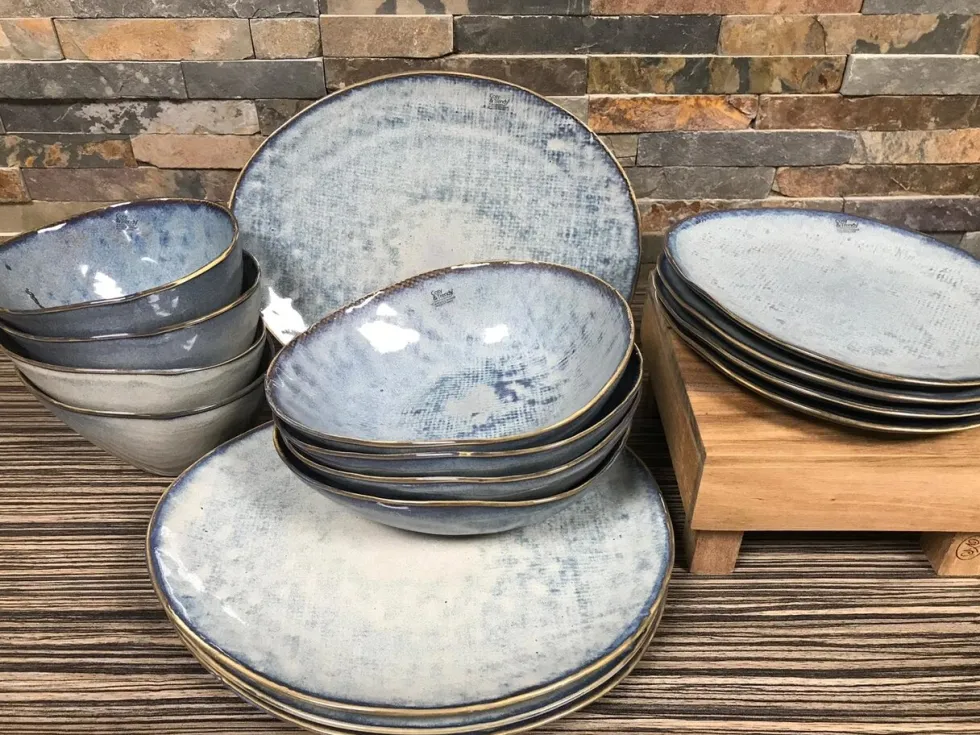 Serviesset 16-delig Aicha Blue