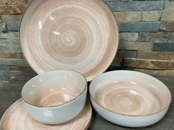 Serviesset 24-delig Baltic peach