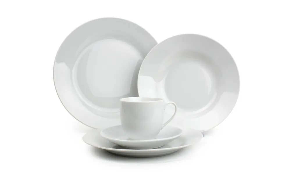 Serviesset 30-delig Basic White