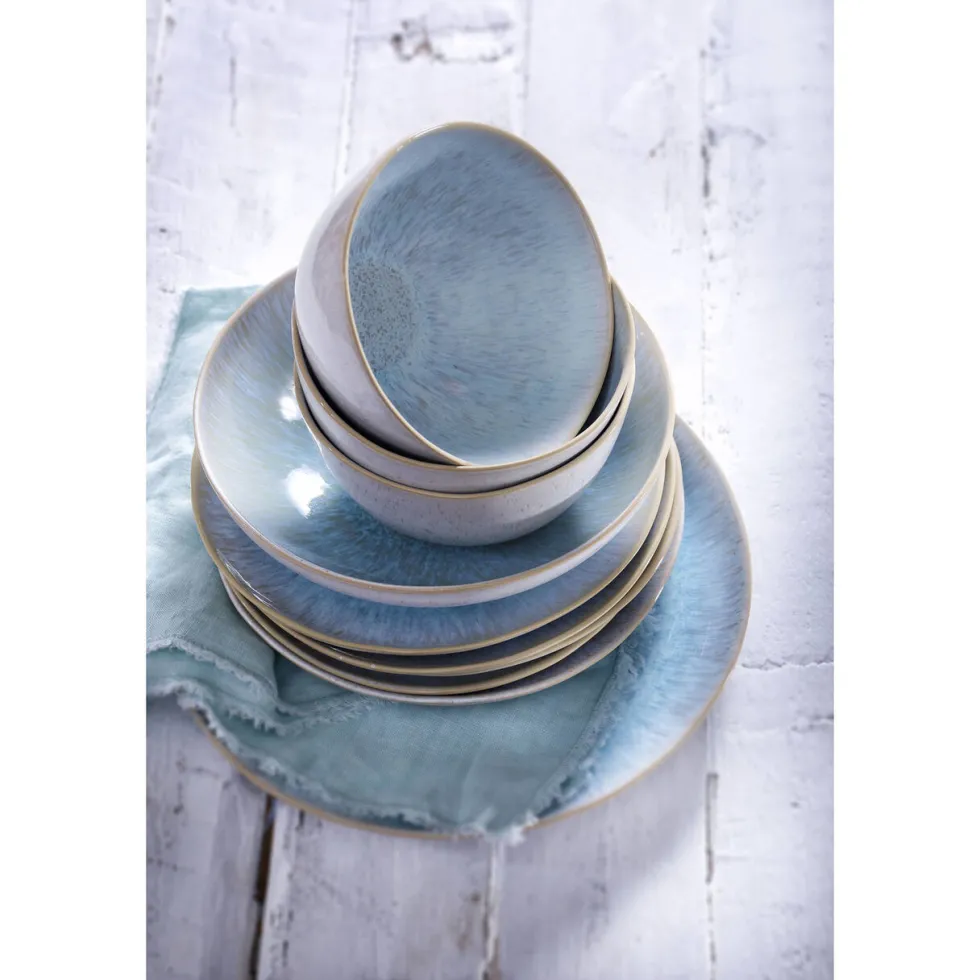 Serviesset 24-delig Light Blue Sea