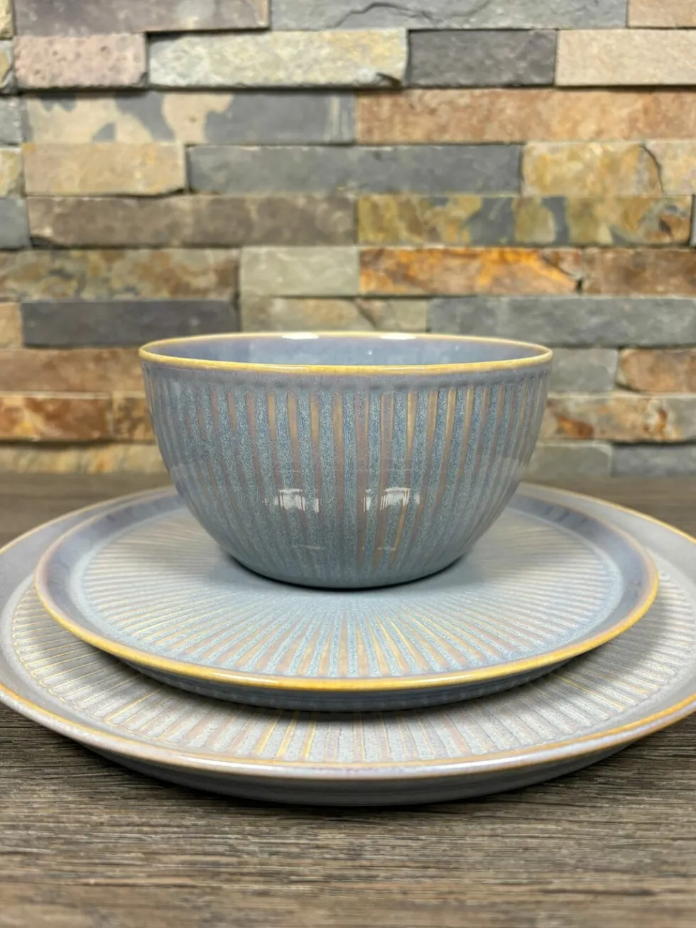 Serviesset 18-delig Luma Grey 6 personen