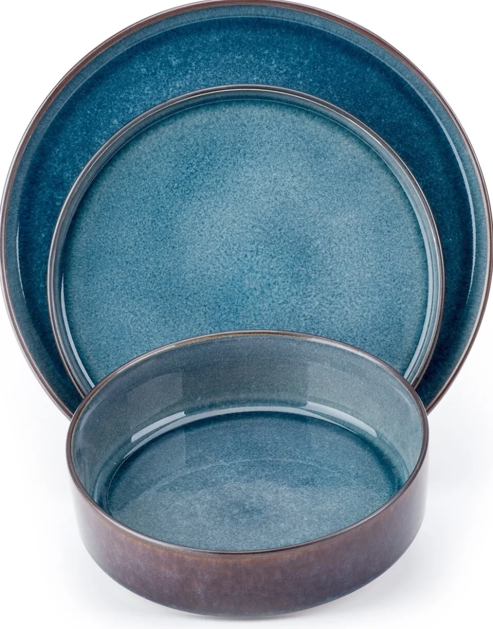 Serviesset 18-delig Quintana blauw