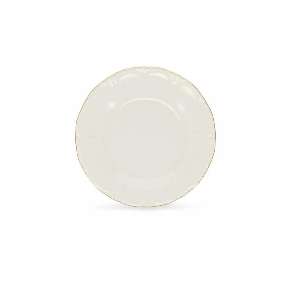 Serviesset 18-delig Retro gouden rand
