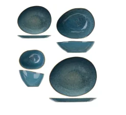 Serviesset 8 personen Aicha Blue