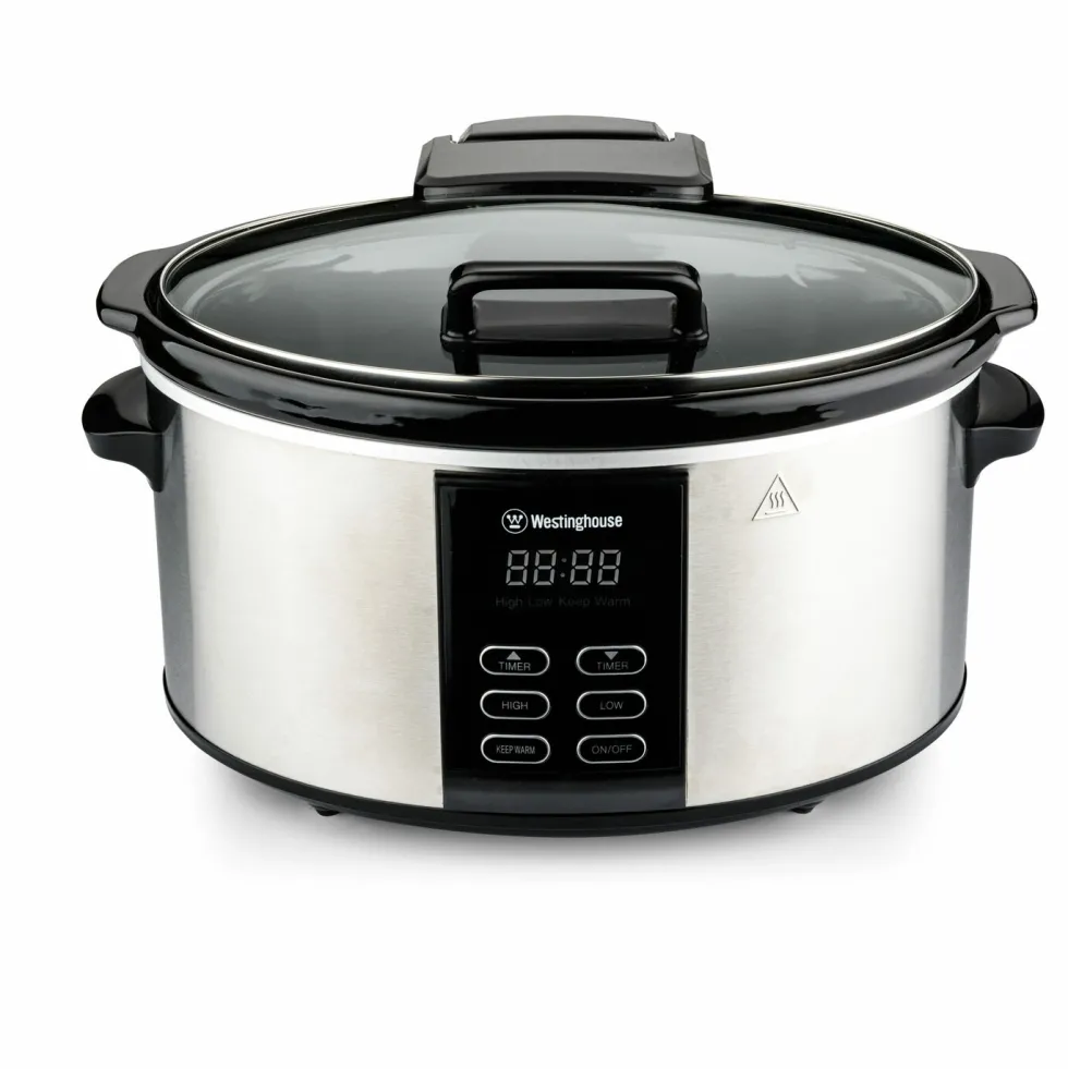 Slow Cooker met Uitneembare Keramische Pan 6 Liter Westinghouse