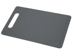 Snijplank 38cm grijs met sapgeul