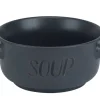 Soepkom "soup" dark grey 47CL