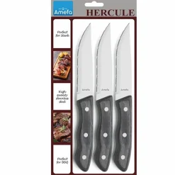 Steakmessen set 3 delig Hercule Amefa