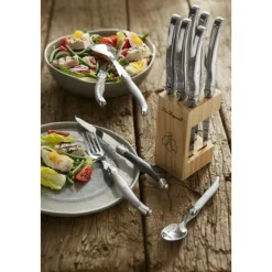 Steakmessen set in blok Lou Laguiole mix