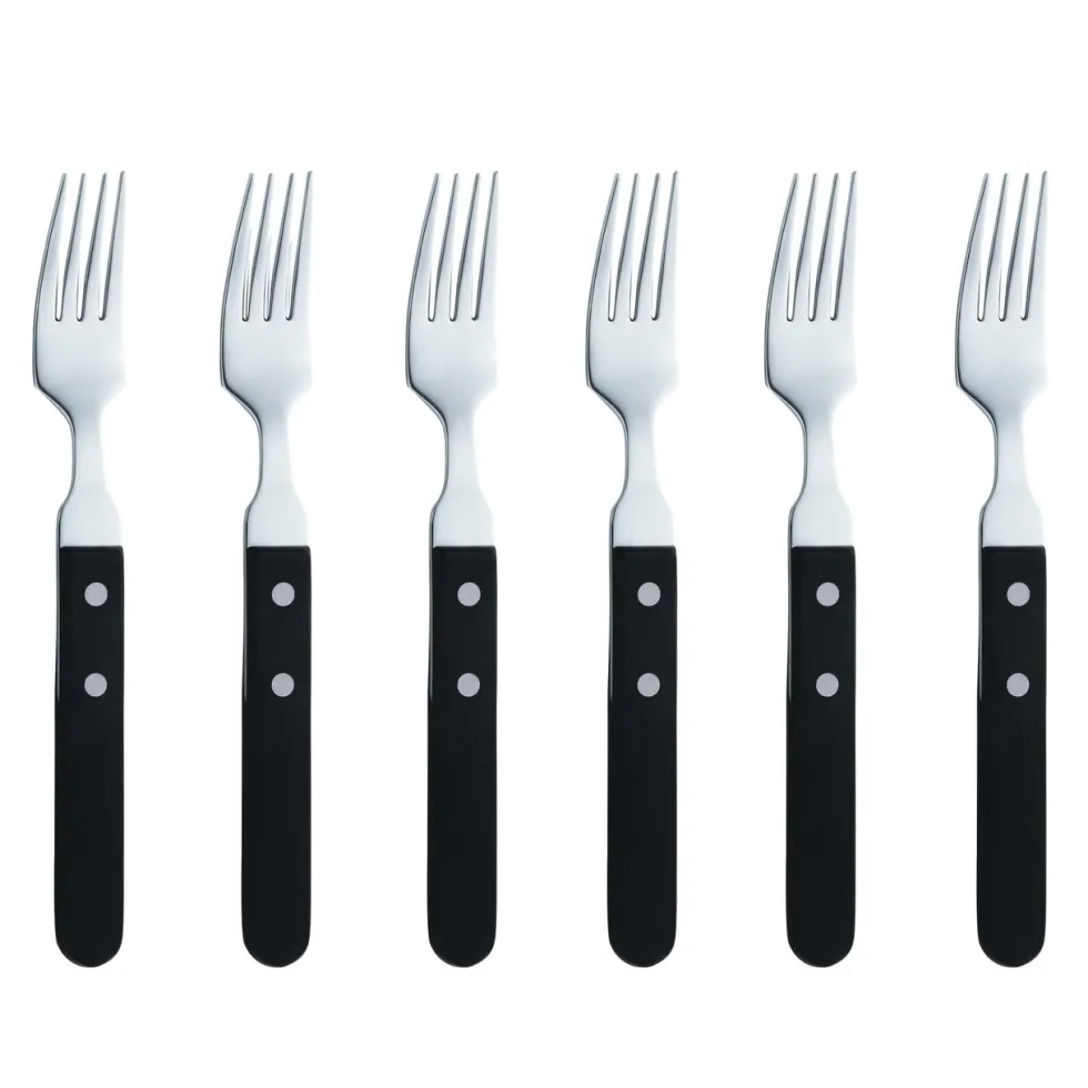 Steak- pizza vorken set 6 delig 7000 Amefa