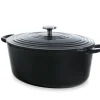 Stoofpot BK Bourgogne Ovaal 32 cm Jet Black
