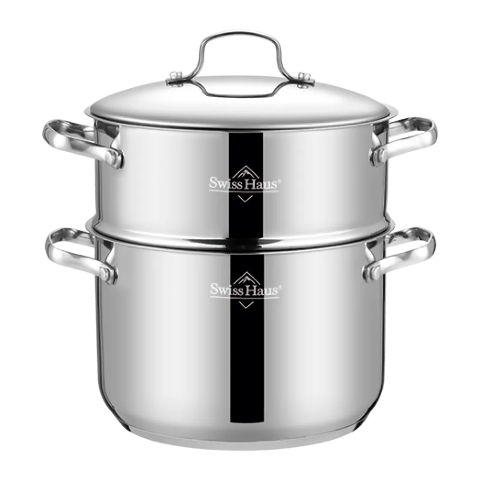 Stoompan RVS 8 liter