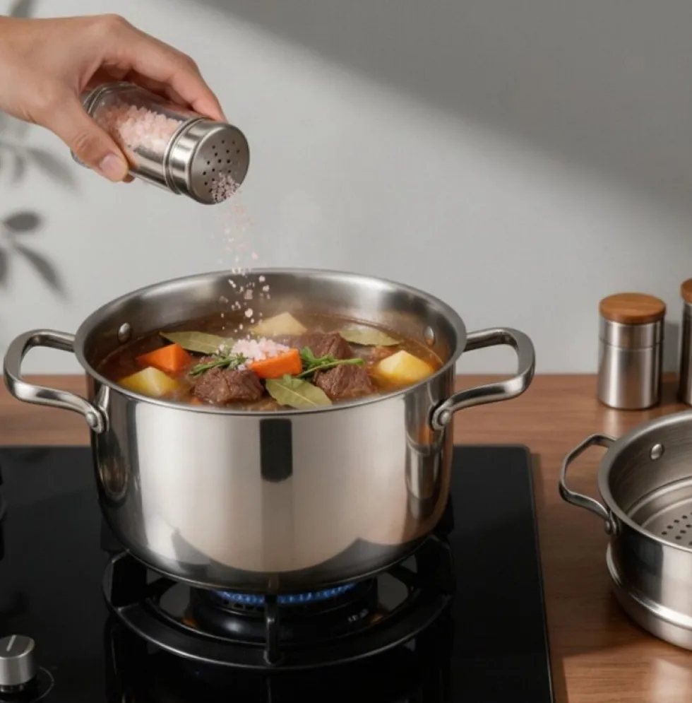 Stoompan RVS 12 liter