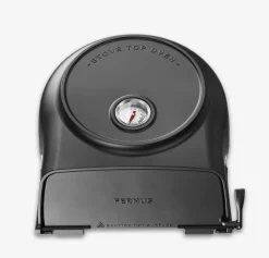 Stove top pizza oven Fernus Charcoal Mat zwart