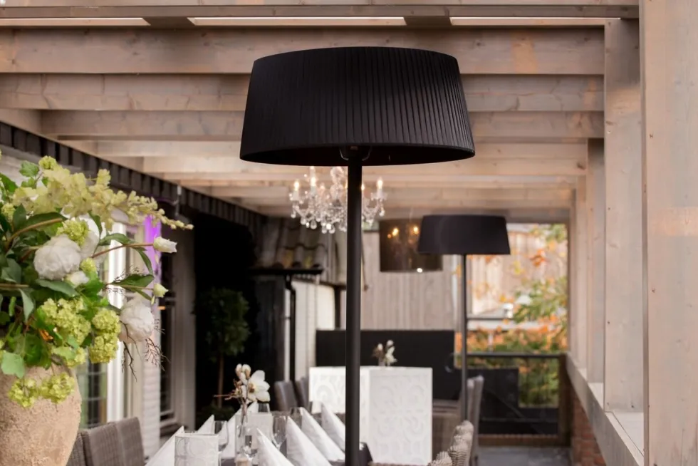 Sunred Heater Artix Staande Lamp Black 2100
