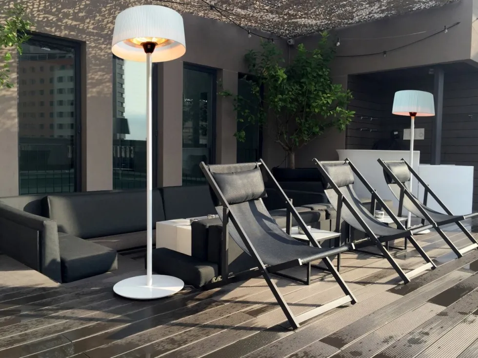 Sunred Heater Artix Staande Lamp White 2100