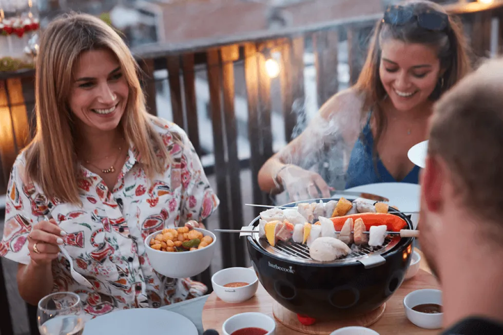 Tafelbarbecue 31cm houtskool Joya