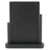 Tafel krijtbord in houder zwart 32,3 cm x 27 cm Elegant