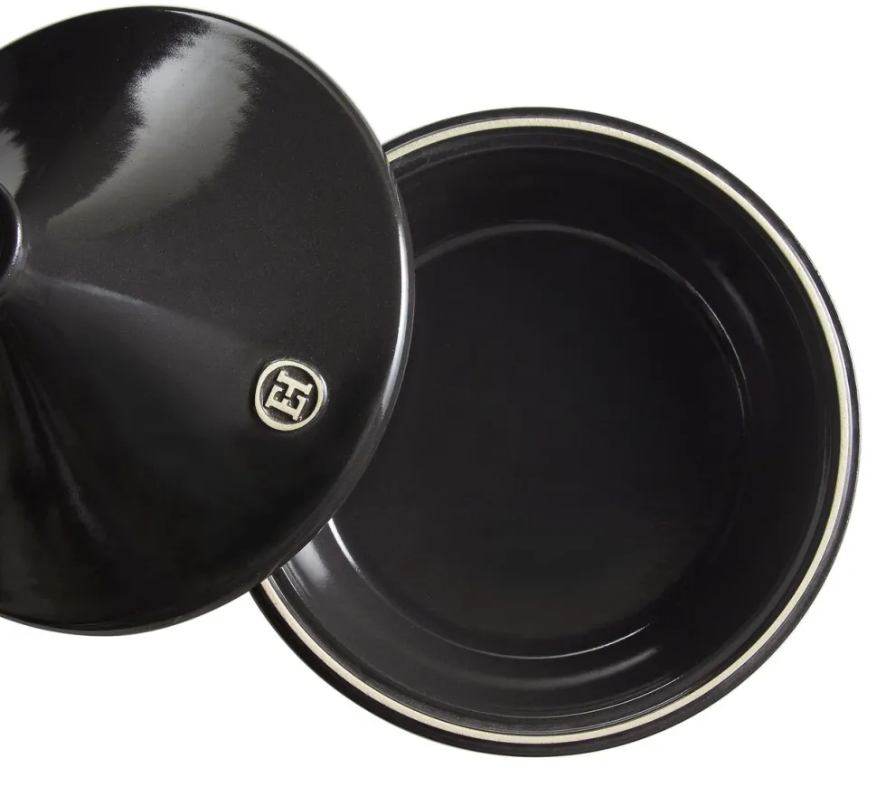 Tajine 32 cm Fusain zwart Emile Henry