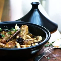 Tajine 27 cm Fusain zwart Emile Henry