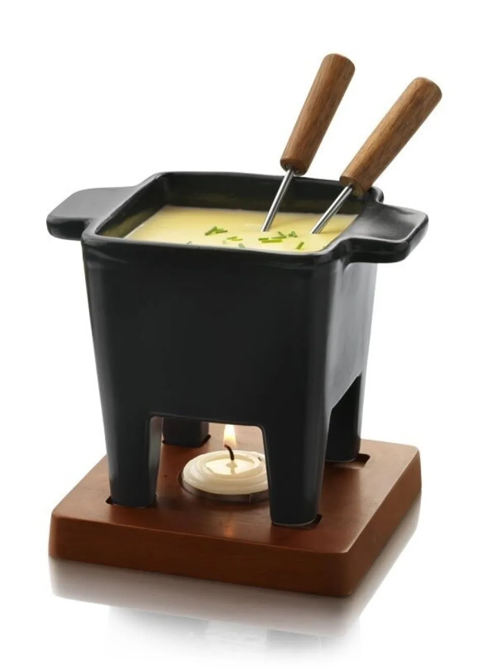 Tapas kaasfondue zwart Boska