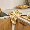 Theedoek Amber Set van 3