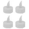 Theelicht LED Wit - Set van 4 stuks