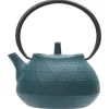Theepot gietijzer groen 1,1 L Tsukumi