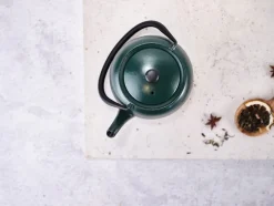 Theepot Gietijzer 0.92L Jane Forestgreen