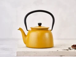 Theepot Gietijzer 0.92L Jane Mustardyellow