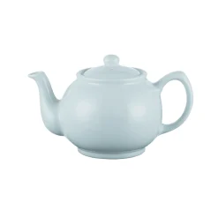 Theepot 1.1L Glanzend 6-Kops Pastelblauw