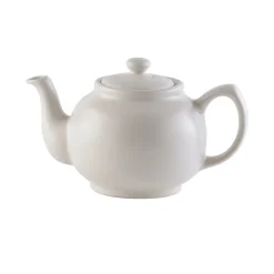 Theepot 1.1L Mat 6-Kops Creme