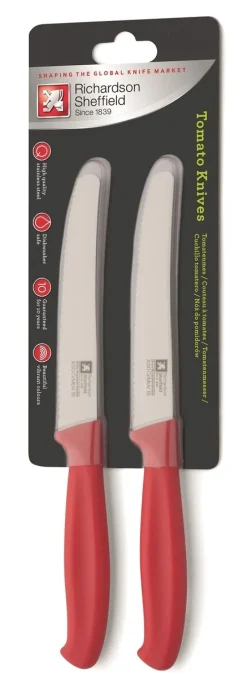 Tomatenmessen kartel set van 2 rood Kitchen Essentials
