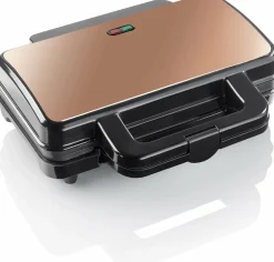 Tosti ijzer XL Emerio koper