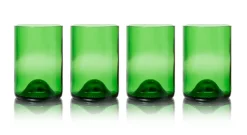 Tumbler 33cl set van 4 Groen Rebottled