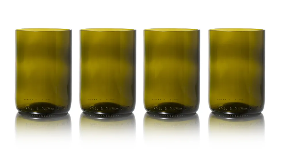 Tumbler 33cl set van 4 Olijf Rebottled