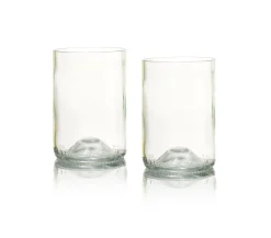 Tumbler 33cl set van 2 Transparant Rebottled