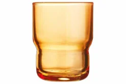 Tumbler glas 22 cl Log Brush Oranje