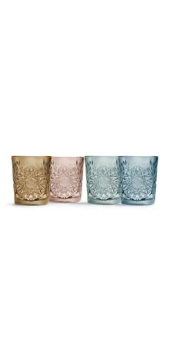Tumbler glas donker blauw 35 cl Hobstar Libbey