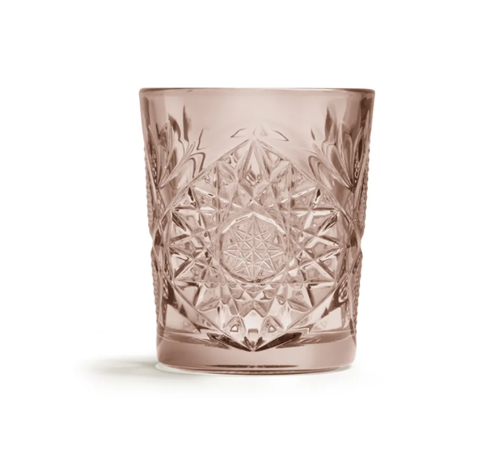 Tumbler glas donker roze 35 cl Hobstar Libbey