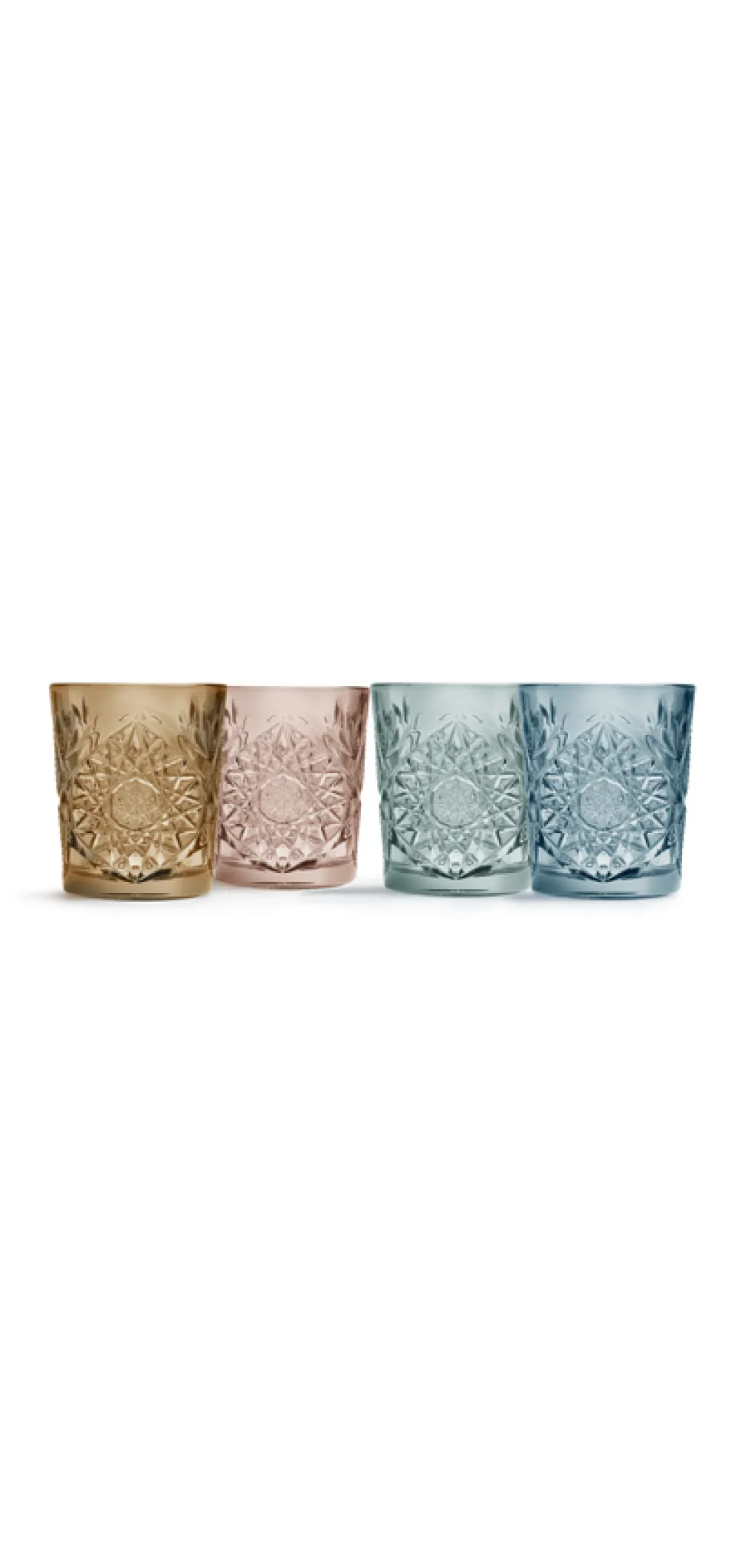 Tumbler glas donker roze 35 cl Hobstar Libbey