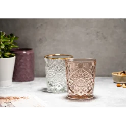 Tumbler glas taupe 35 cl Hobstar Onis